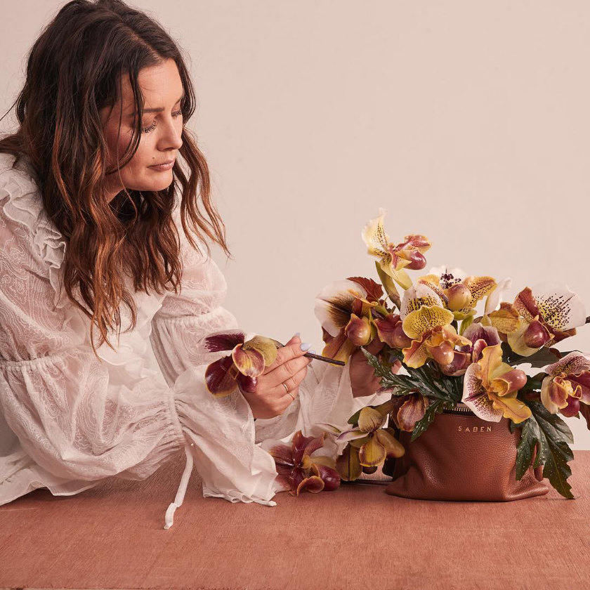 Saben collaborates with floral designers to celebrate spring releases