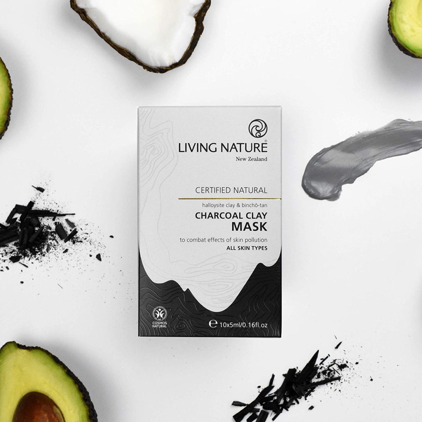 Living Nature scores another award for its Charcoal Clay Mask