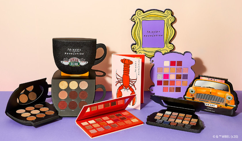 Second Makeup Revolution × <i>Friends</i> beauty collection released