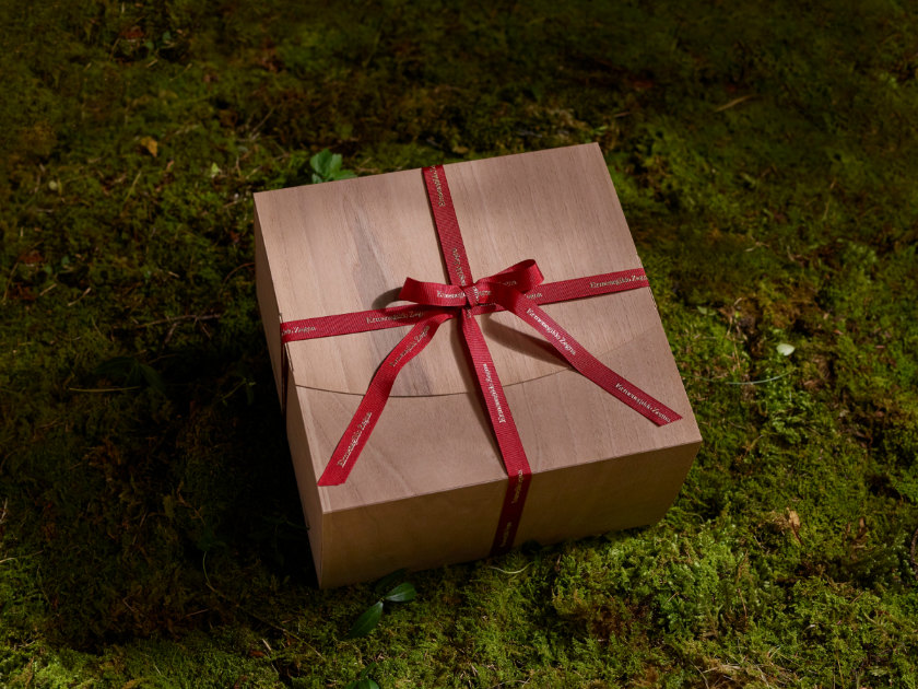 Giving a gift with heart at Zegna, to help a nature reserve