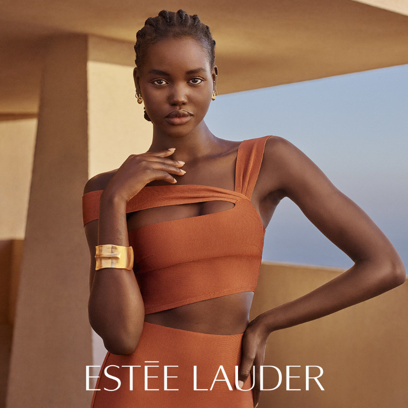 Adut Akech named Estée Lauder’s newest face, campaigns appear July