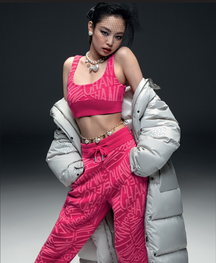 K-pop star Jennie models Chanel’s Coco Neige 2021–2 collection