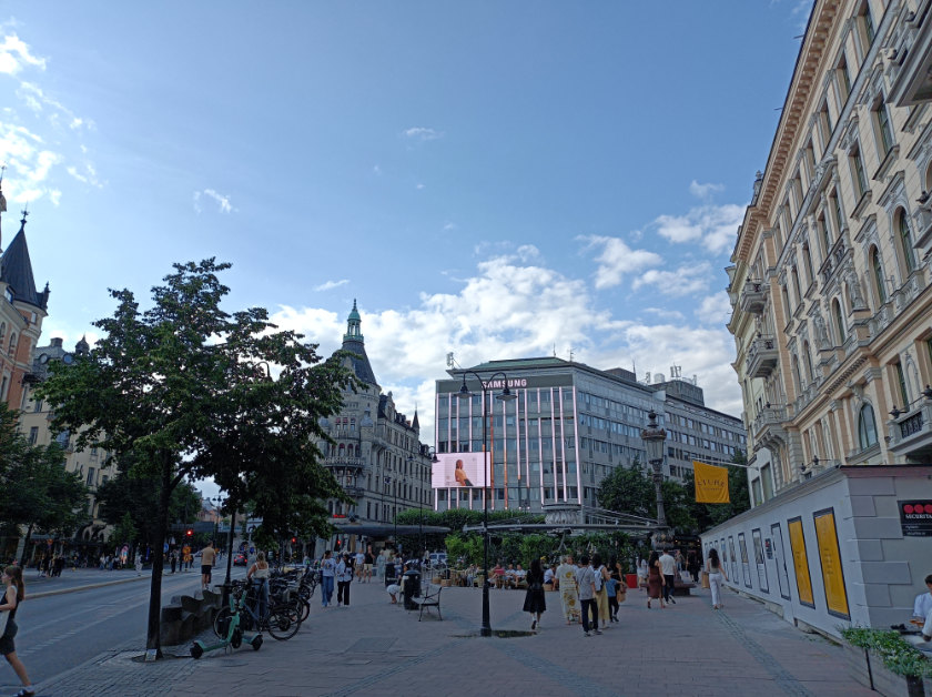 Old buildings in Östermalm