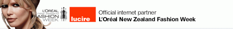Lucire, official internet partner of L'Oréal New Zealand Fashion Week