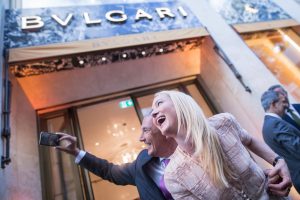 Bulgari opens new boutique in Frankfurt with royal and celebrity guests