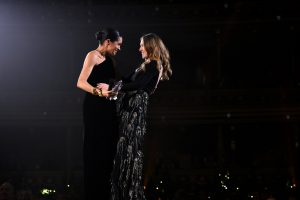 HRH the Duchess of Sussex a surprise presenter at the Fashion Awards