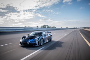 Automobili Pininfarina completes first high-speed tests for Battista electric hypercar at Nardò