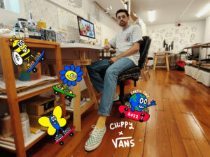 Vans holds custom workshop in Auckland for Earth Day, with artist Chippy Draws